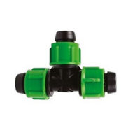 Тройник гайка-гайка-гайка 17 х 17 х 17 SERDRIP